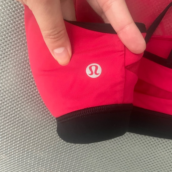 Lululemon Forget The Rest bra 8 in Flamenco Red - Picture 8 of 9